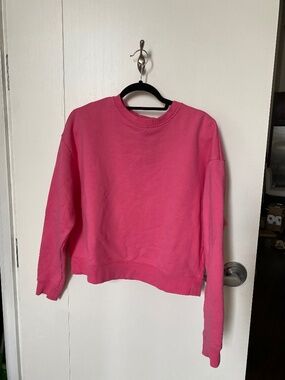 Frame Women’s Pink Sweatshirt Pullover